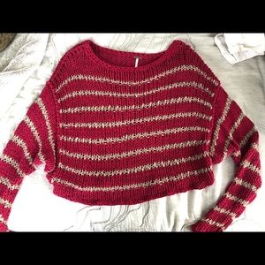 Crocheted sweater